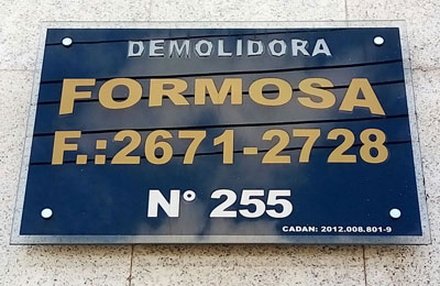 Instalações Demolidora Formosa
